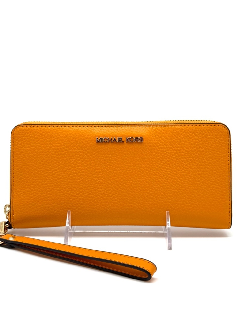 Michael Kors Large Continental Wallet Rad Orange - Picture 3 of 9